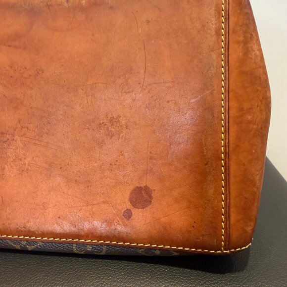 Authentic Louis Vuitton Monogram Cabas Mezzo Shoulder Tote Bag COA Incl. - Picture 6 of 14